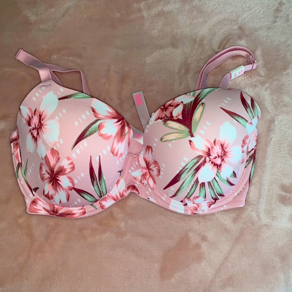 34DD PINK wear everywhere lightly lined bra